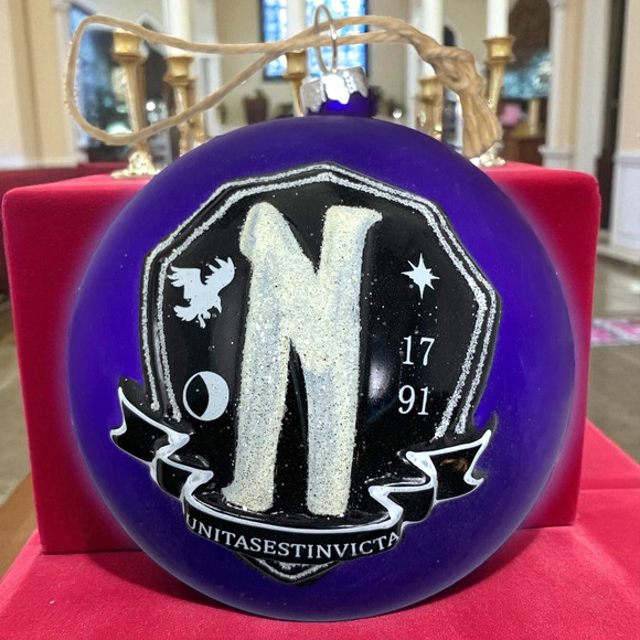 NEW Pottery Barn x Wednesday Addams Lot of 6 Ornaments Christmas Halloween Decor - Picture 7 of 13